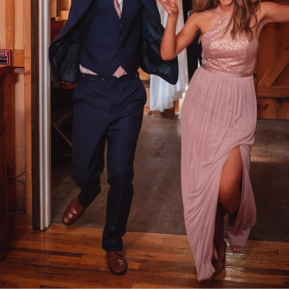 David’s Bridal Bridesmaid Dress (Quartz) - Picture 3 of 3